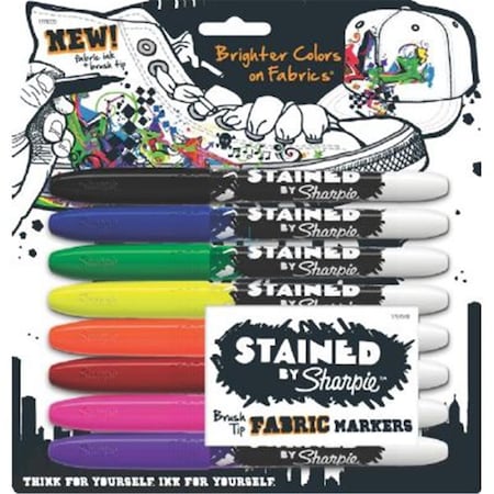 Groomers Helper By Sharpie Fabric Marker 8-Color Set SN1779005